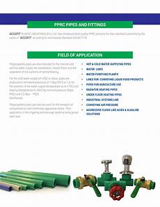 Pprc Pipe Fitting